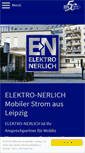 Mobile Screenshot of elektro-nerlich.de